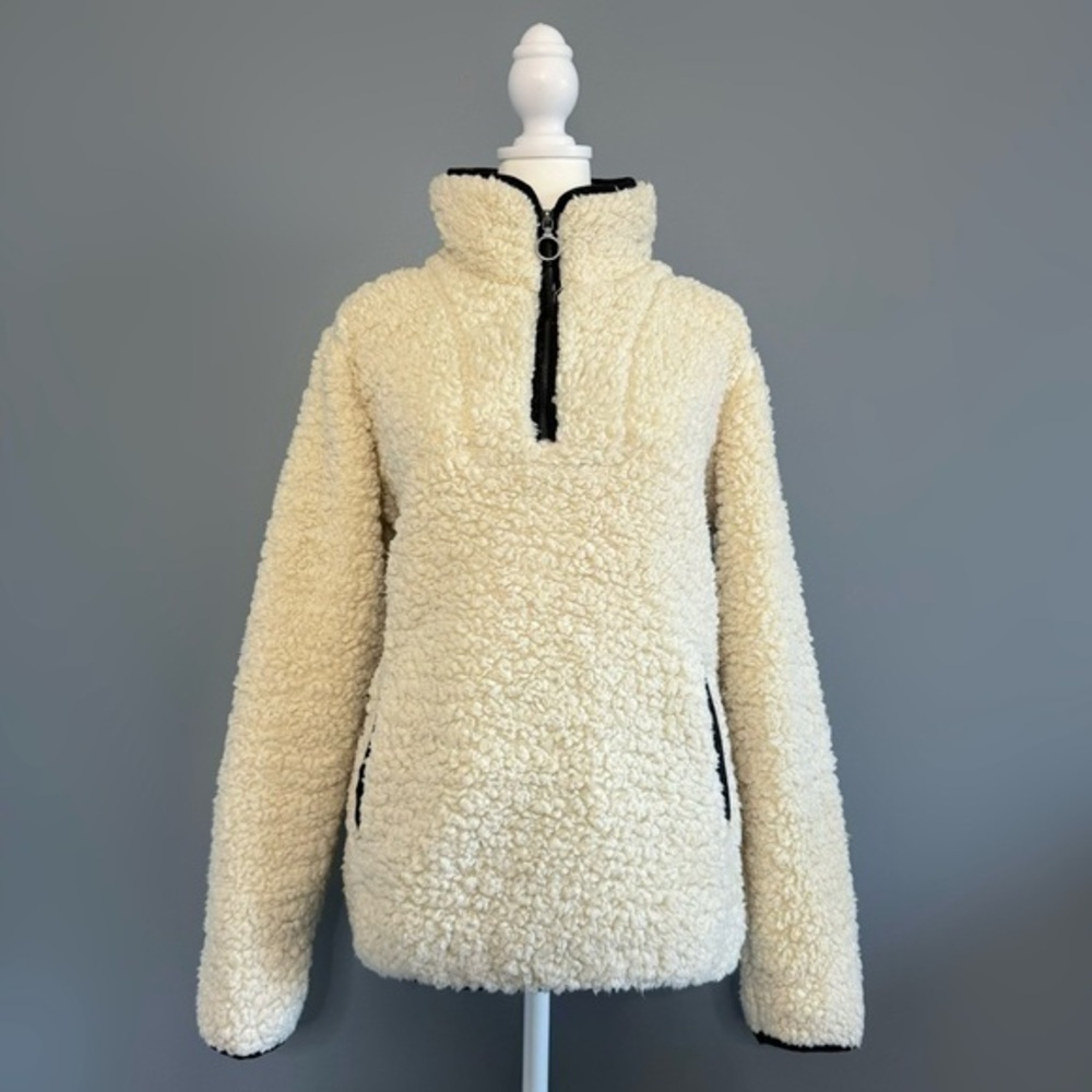 EUC Thread & Supply Oversized Fleece Wubby Pullover Size XS